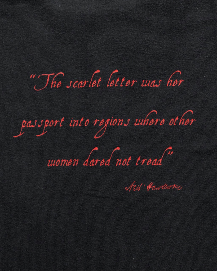 "The Scarlet Letter" Tee - 1990s DETAIL PHOTO 2