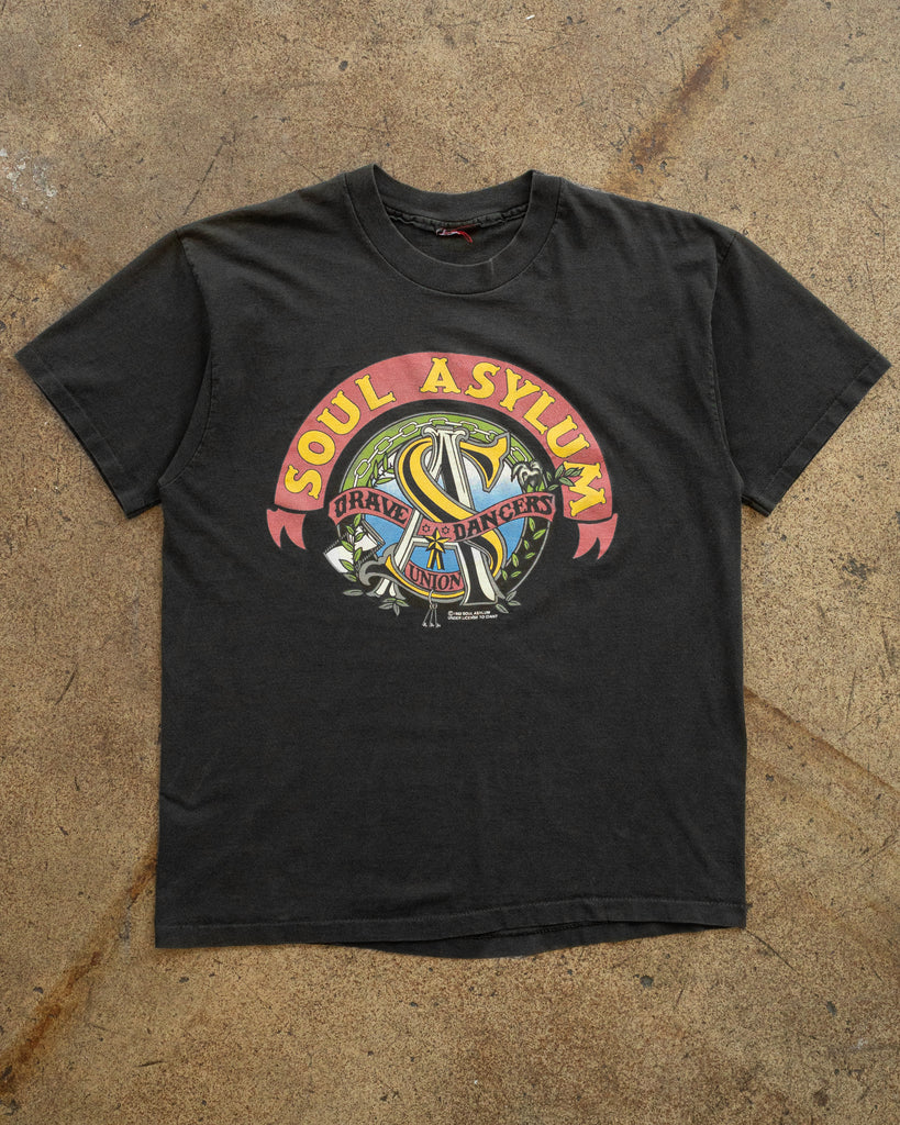 Single Stitched Faded "Soul Asylum Grave Dancers" Tee - 1990s