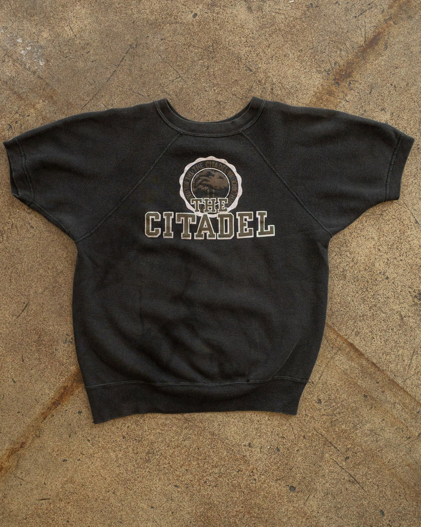 "The Citadel" Short-Sleeve Sweatshirt - 1960s