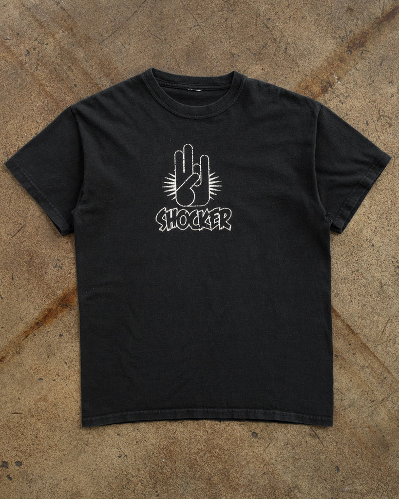 Faded Black "Shocker" Tee - Early 2000s