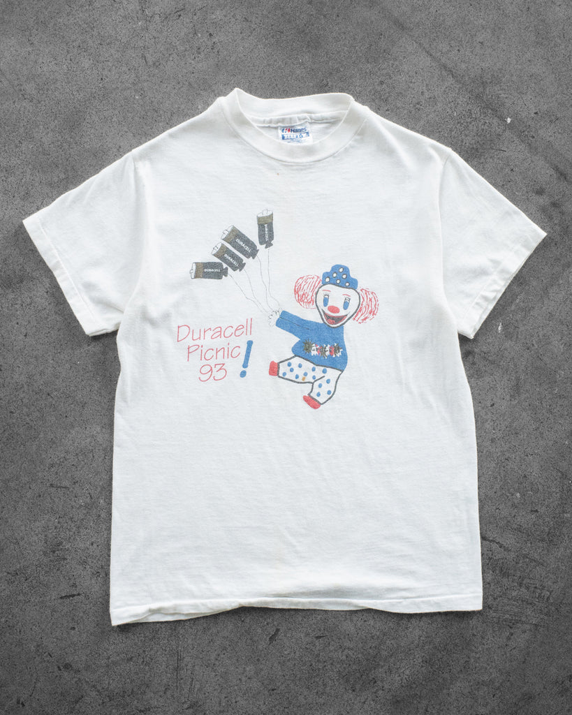 Hanes Beefy "Duracell Picnic" Tee - 1980s front photo
