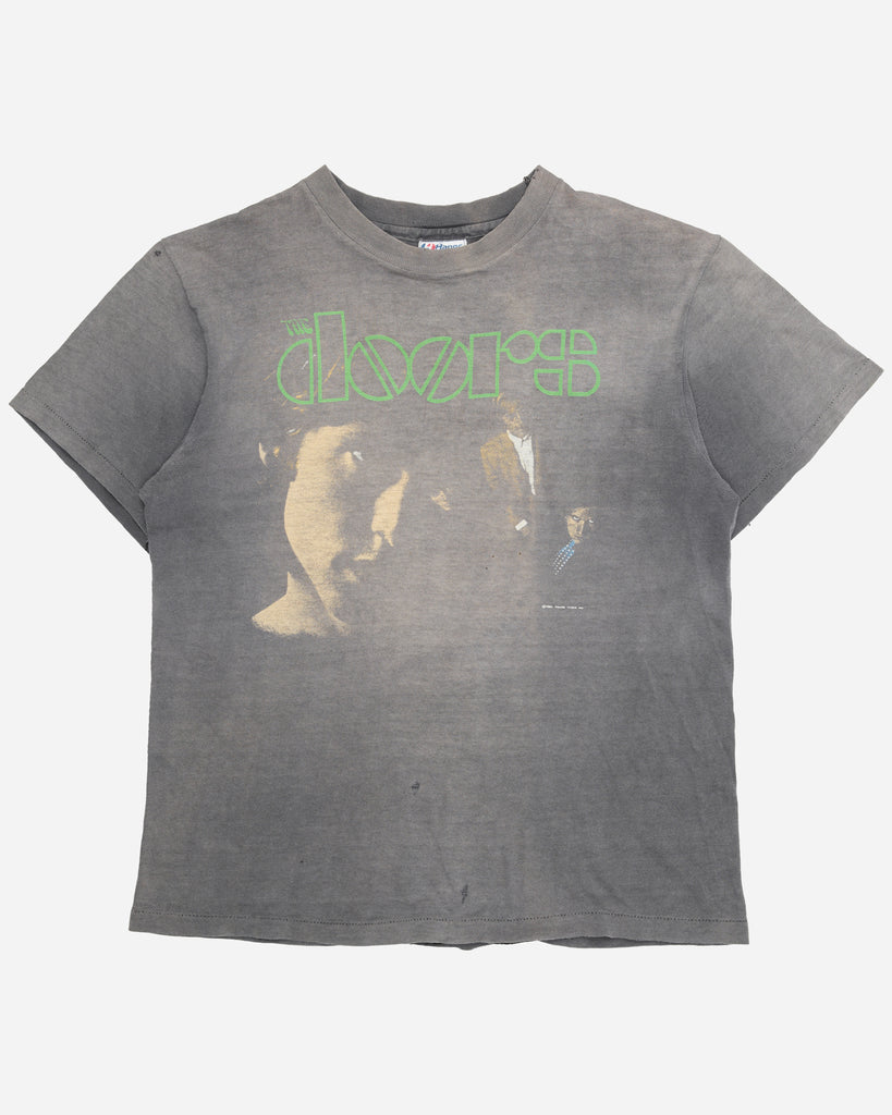 Stitched Sun Faded The Doors Tee - 1982 - front