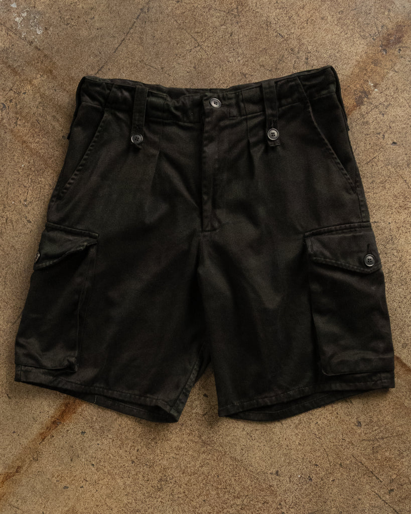 Over-Dyed Military Cargo Shorts - 1990s FRONT PHOTO
