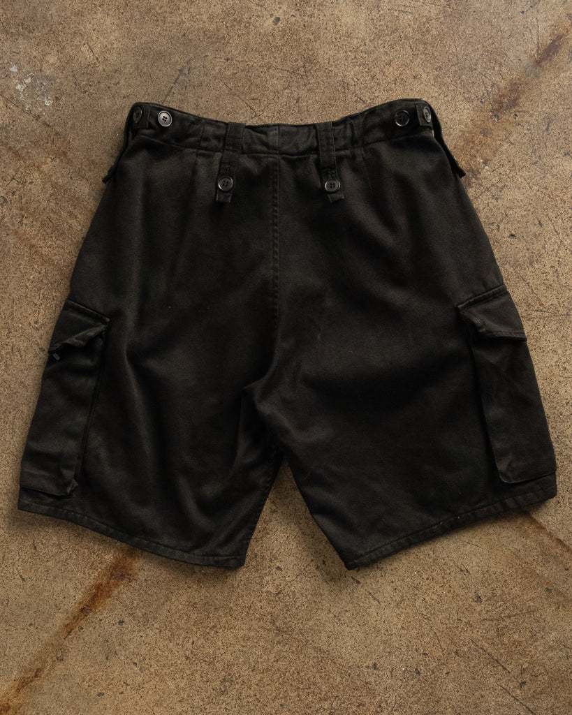 Over-Dyed Military Cargo Shorts - 1990s BACK PHOTO