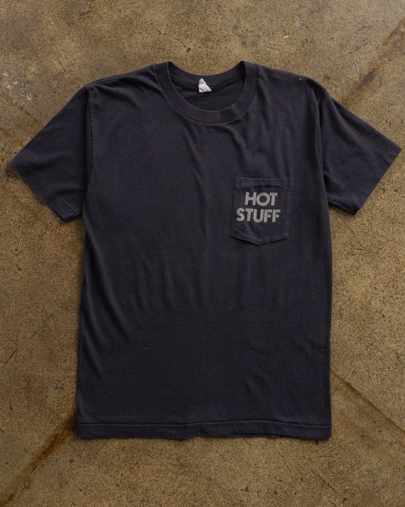 Single Stitched "Hot Stuff" Pocket Tee - 1990s FRONT PHOTO