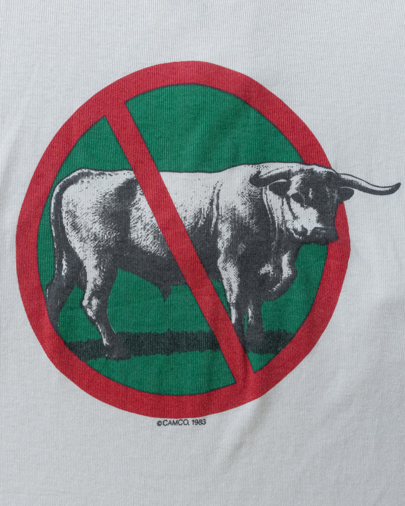 "No Bull Shirt" Henley Long-Sleeve - 1990s DETAIL PHOTO 2