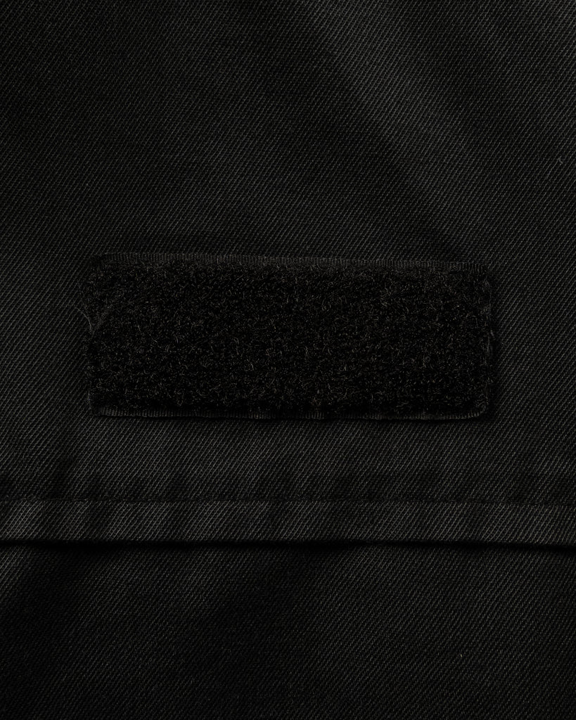 Over-Dyed Black Chore Coat - 1990s DETAIL PHOTO