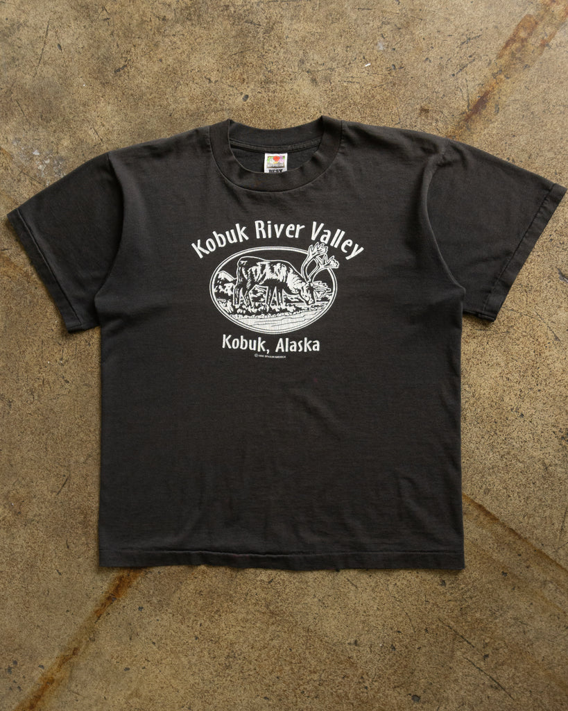 Single Stitched Faded "Kobuk River Valley" Tee - 1990s FRONT PHOTO