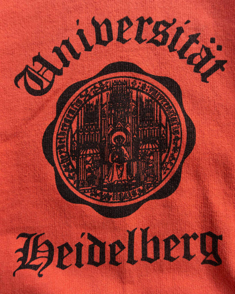 "Universität Heidelberg" Raglan Sweatshirt - 1980s DETAIL PHOTO