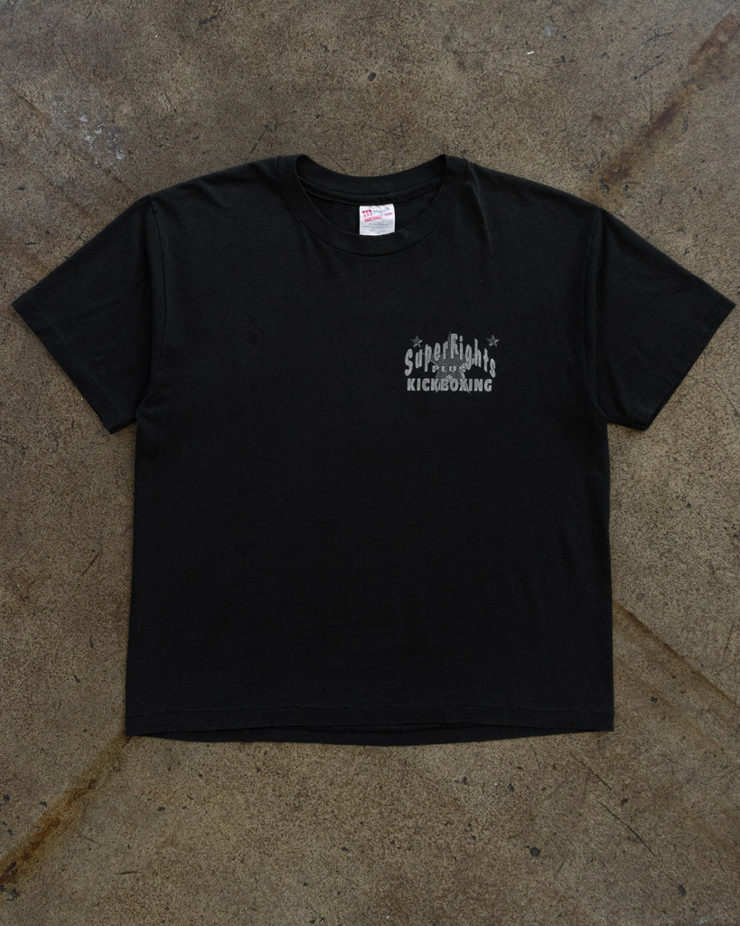 Single Stitched "Superfights Kickboxing" Tee - 1990s FRONT PHOTO