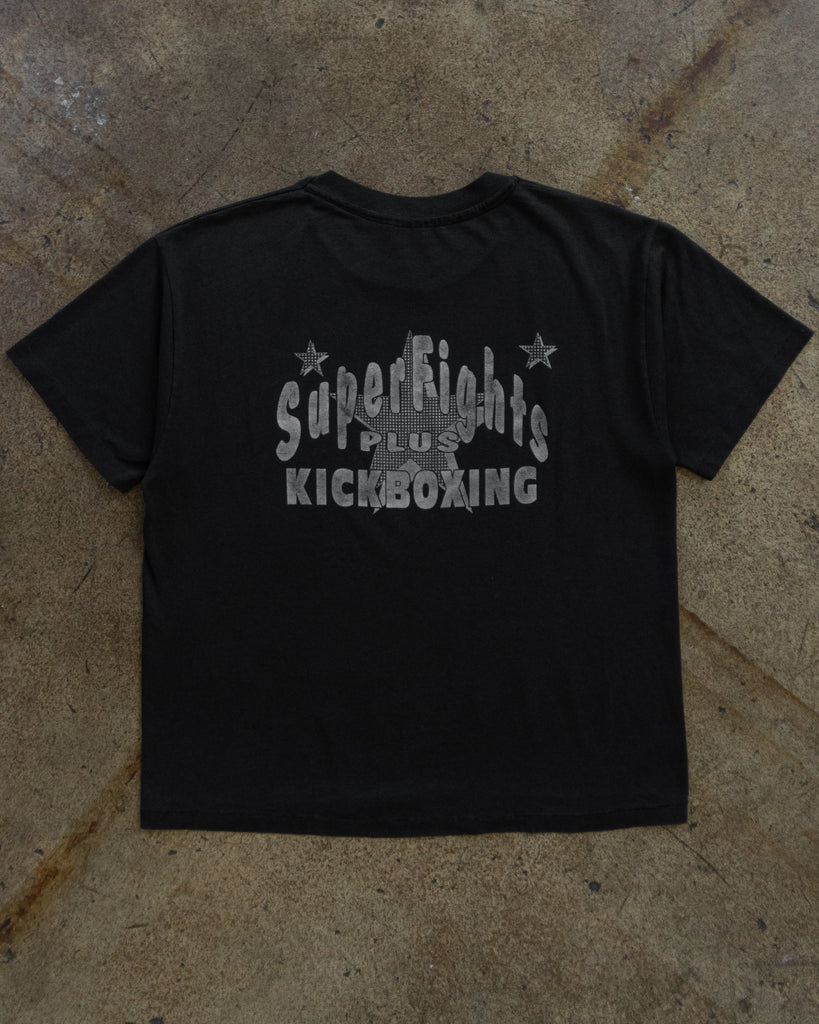 Single Stitched "Superfights Kickboxing" Tee - 1990s BACK PHOTO