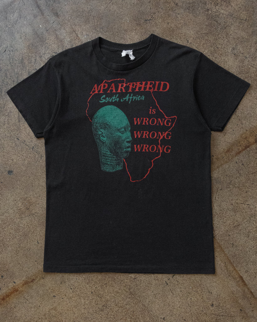 Single Stitched "Apartheid Is Wrong" Tee - 1990s