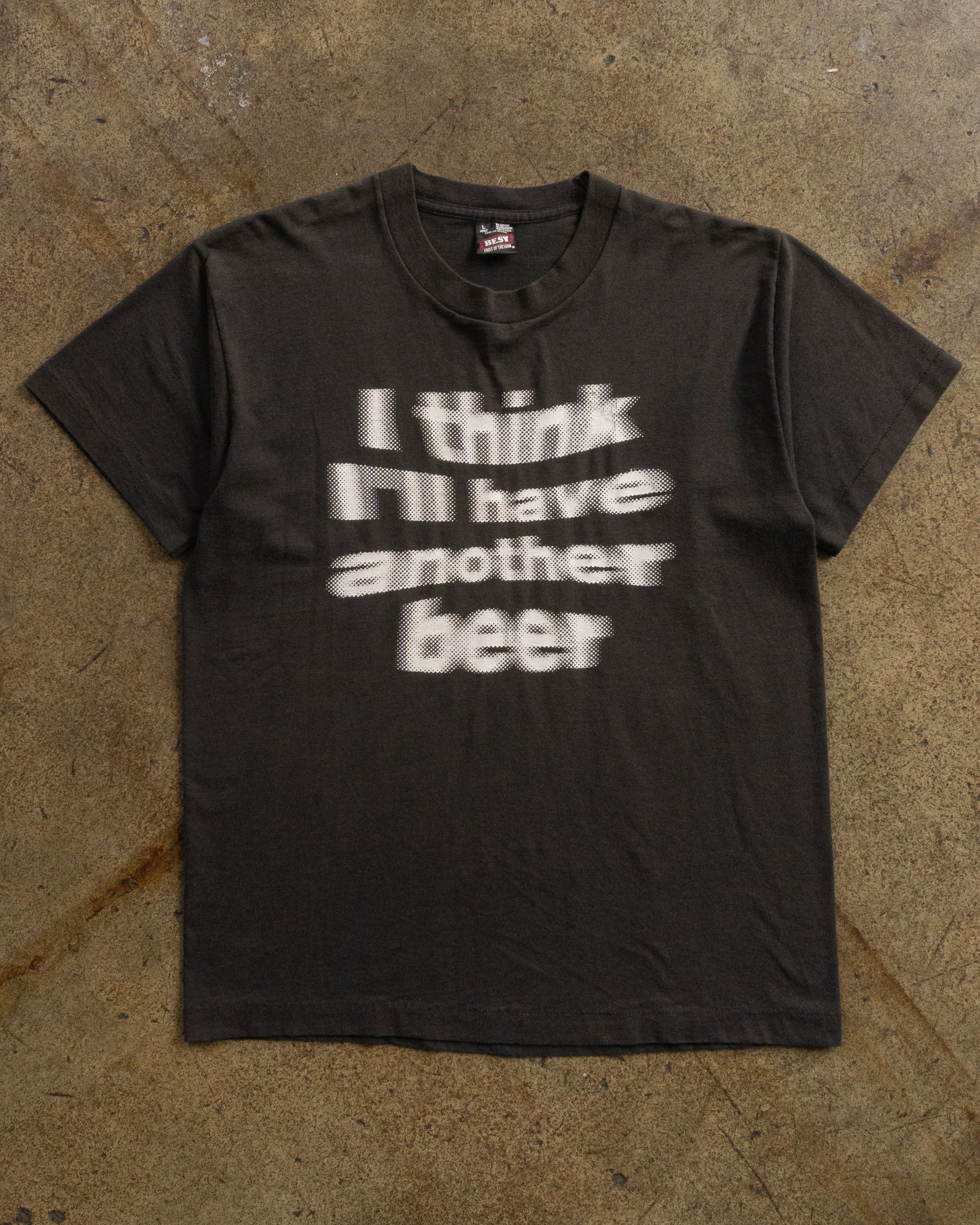 90s ヴィンテージ tシャツ モザイク文字 have another beer