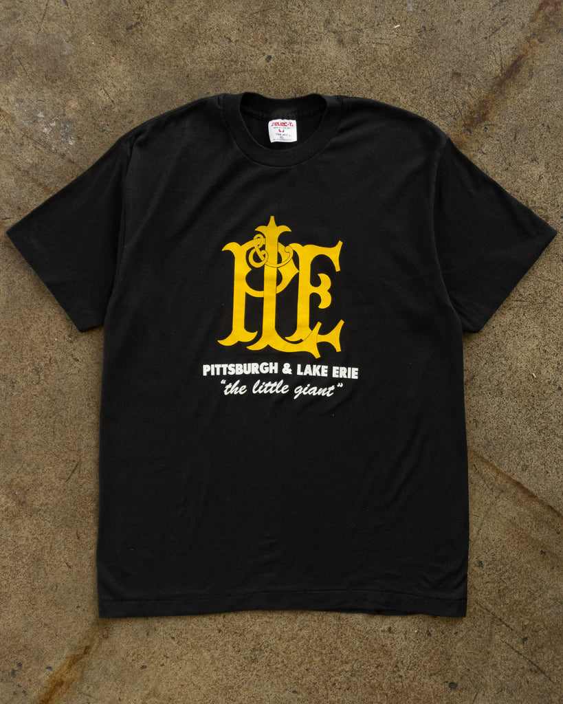 Single Stitched "Pittsburgh & Lake Erie" Tee - 1990s FRONT PHOTO