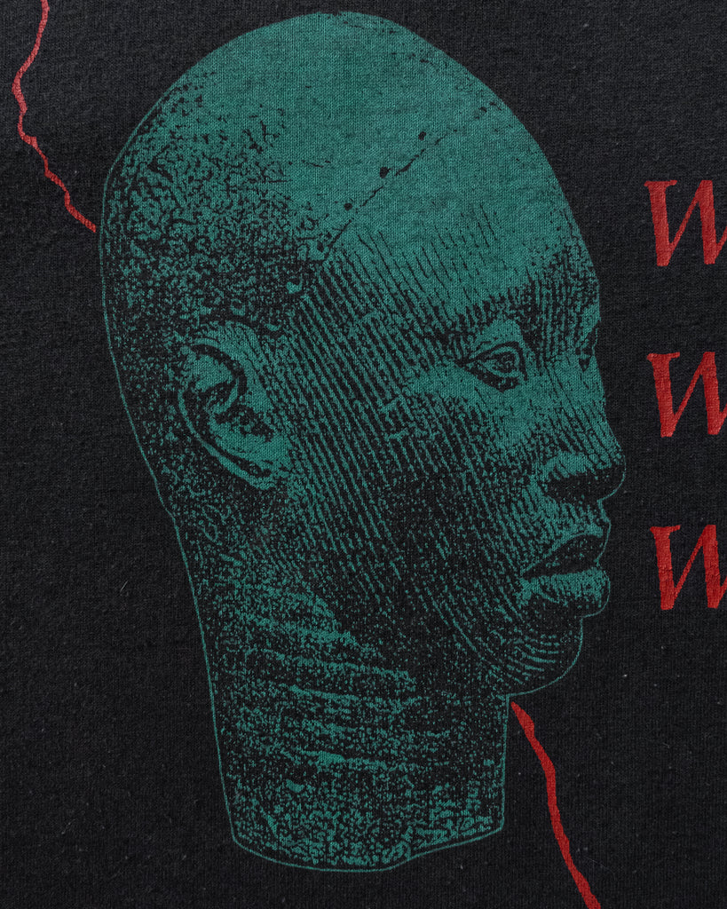 Single Stitched "Apartheid Is Wrong" Tee - 1990s - detail