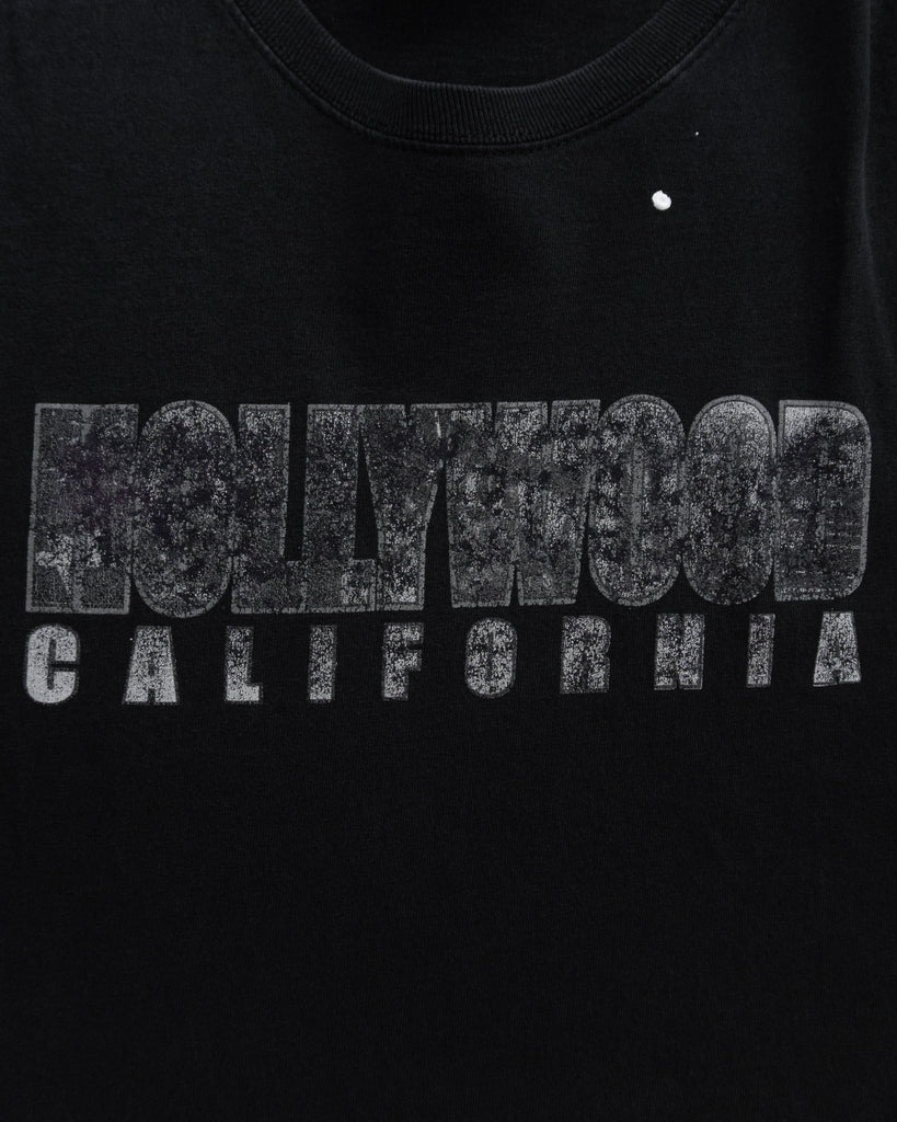 "Hollywood California" Faded Tee - 1990s DETAIL PHOTO
