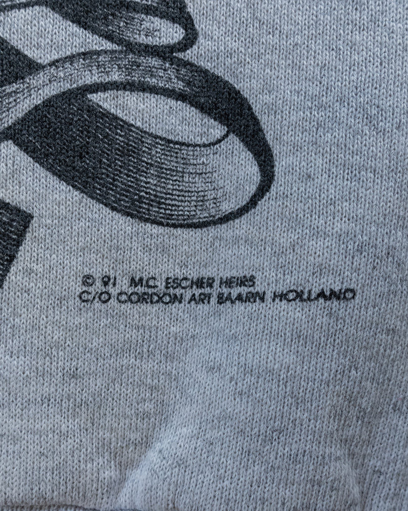 "M.C. Escher" Crewneck Sweatshirt - 1990s - detail