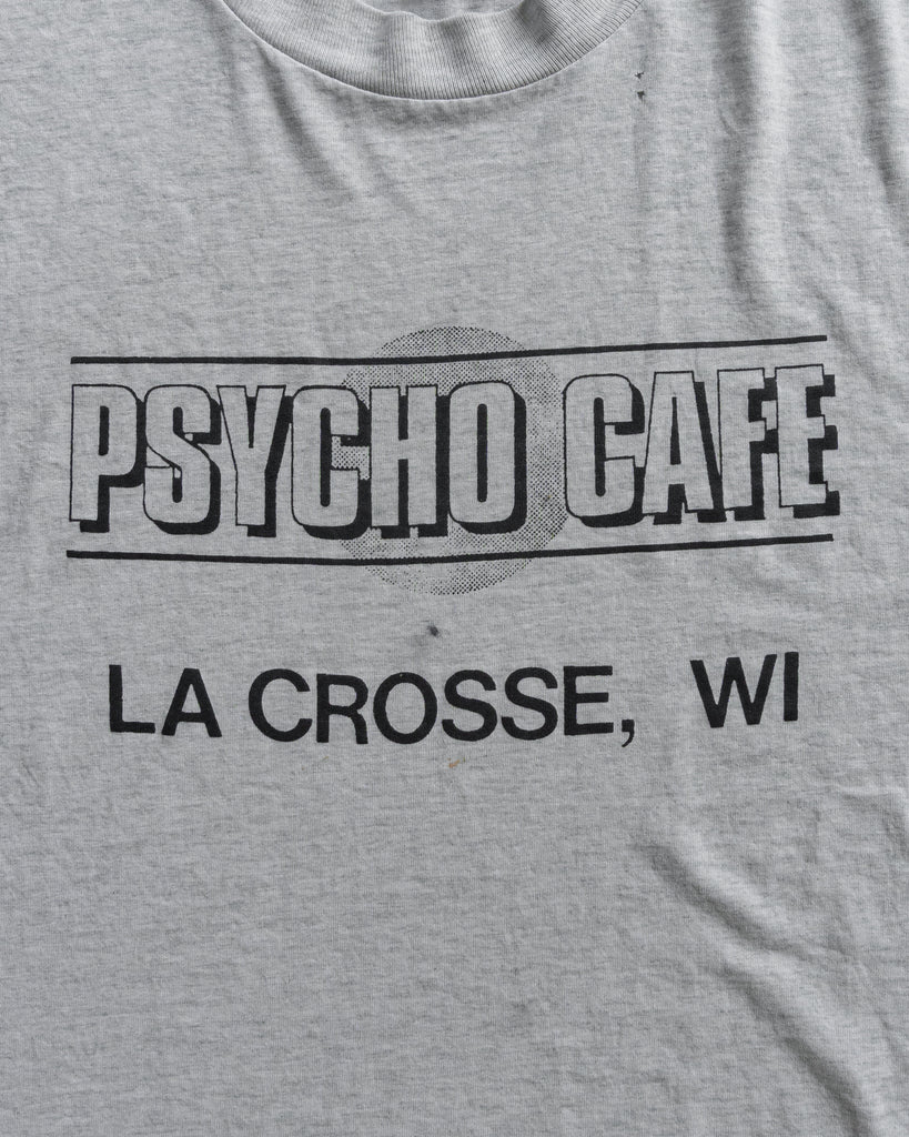 Single Stitched "Psycho Cafe" Tee - 1990s DETAIL PHOTO