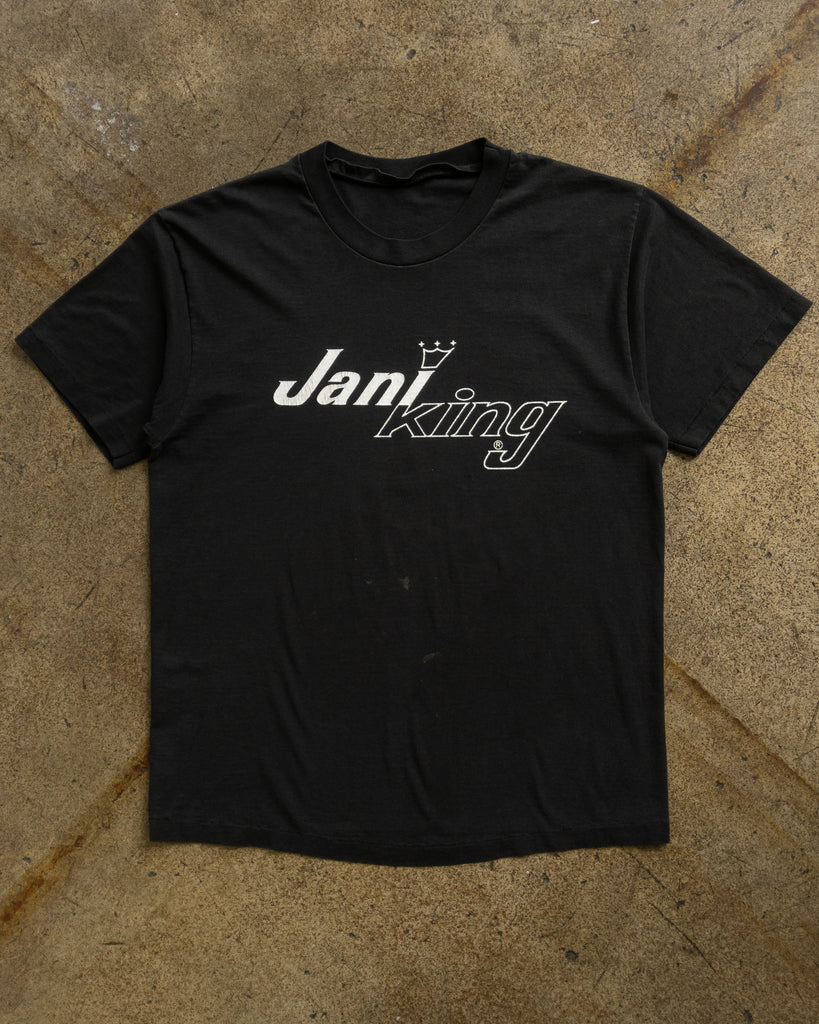 Single Stitched "JaniKing" Tee - 1990s FRONT PHOTO