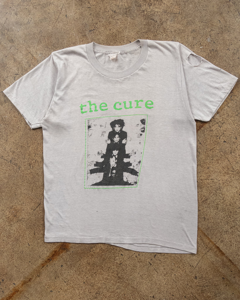 Single Stitched Distressed "The Cure" Bootleg Tee - 1990s