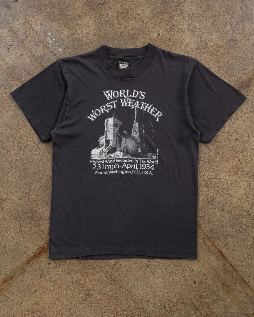 Single Stitched "World's Worst Weather" Tee - 1990s