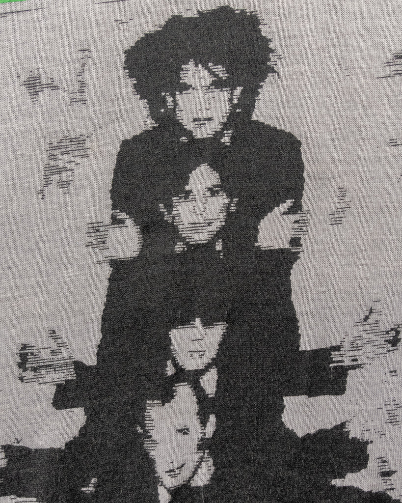 Single Stitched Distressed "The Cure" Bootleg Tee - 1990s - graphic