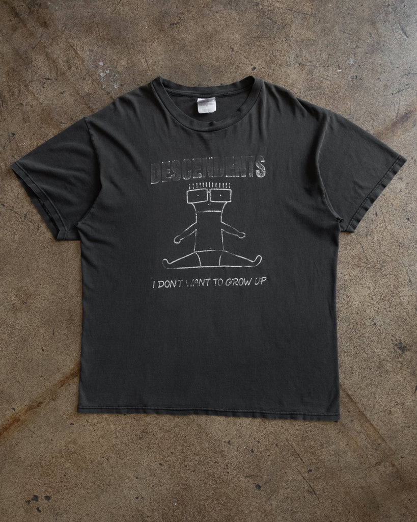 Sun Faded Black "Descendents I Don't Want To Grow Up" Tee - 1990s