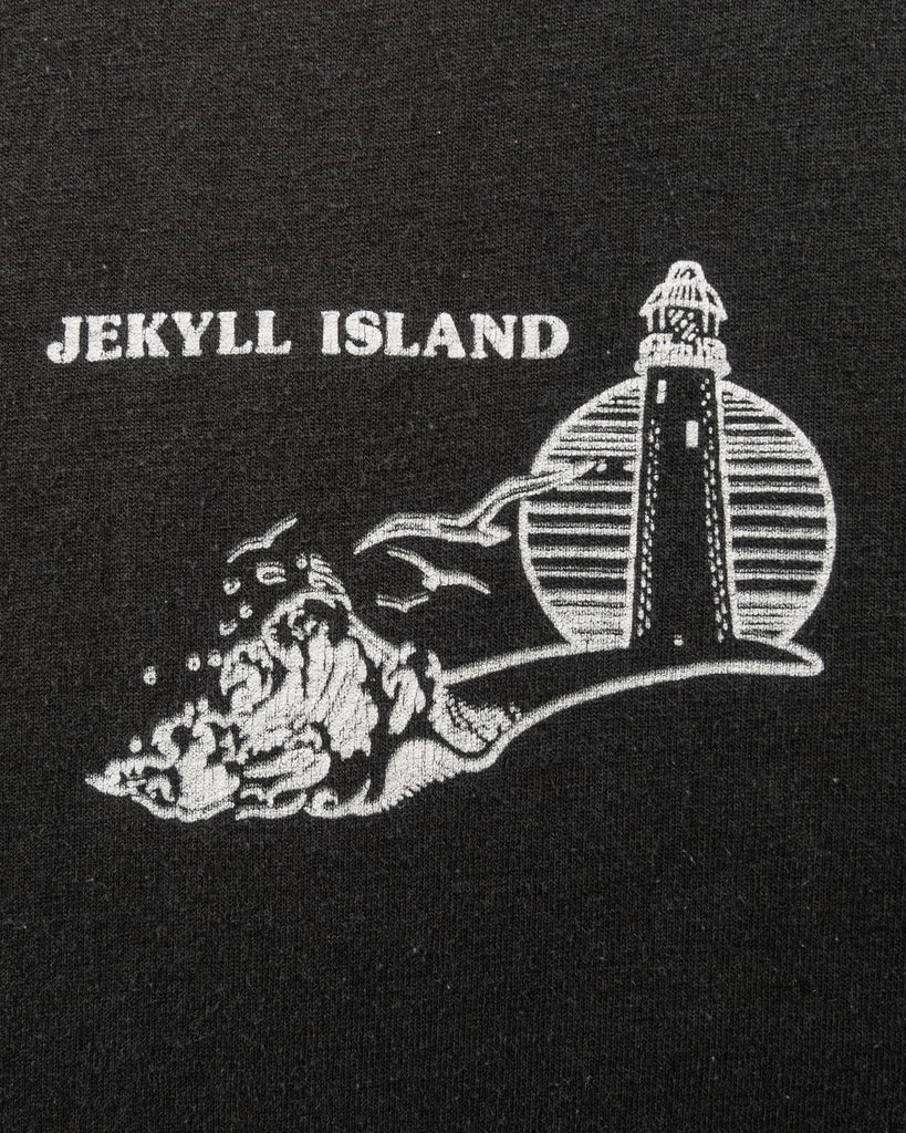 Single Stitched "Jekyll Island" Tee - 1990s DETAIL PHOTO