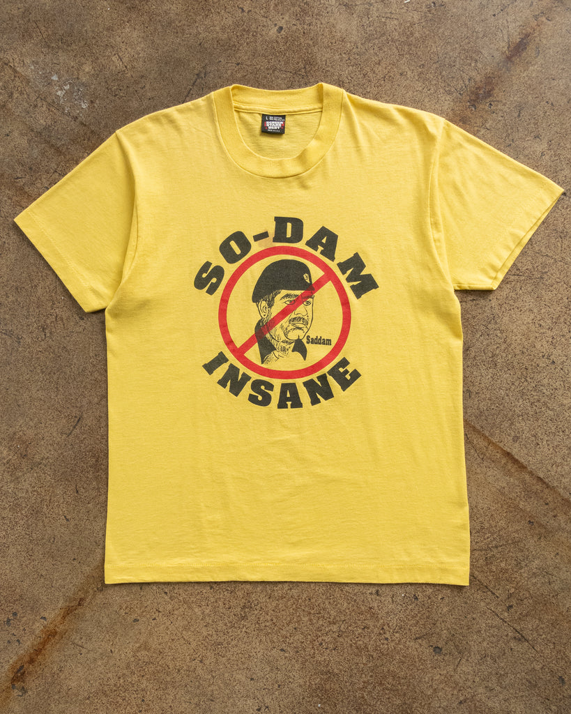 Single Stitched "So-dam Insane" Tee - 1990s FRONT PHOTO