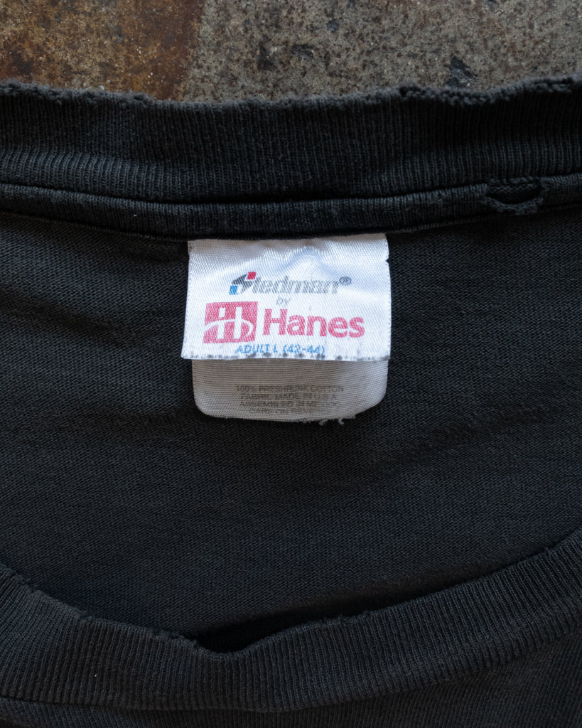 Sun Faded Black "Descendents I Don't Want To Grow Up" Tee - 1990s - detail