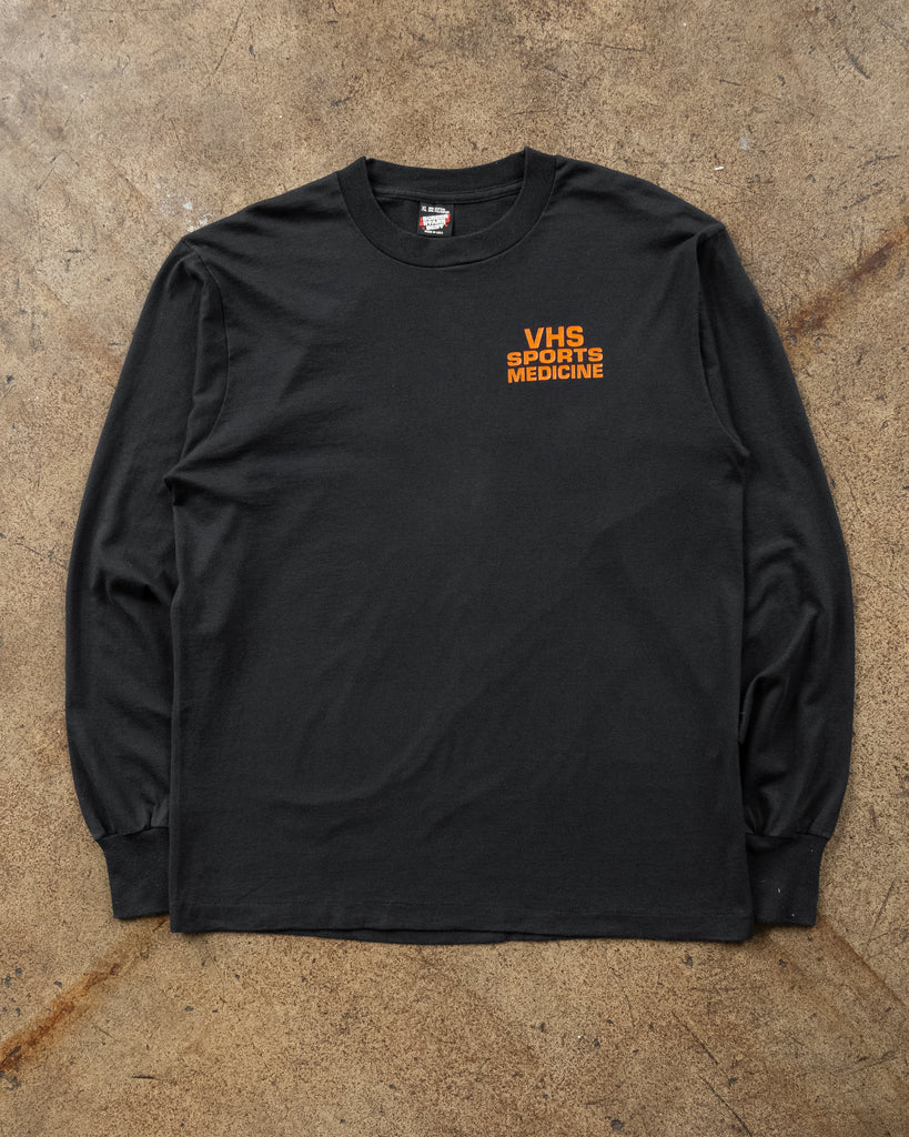 Single Stitched "VHS Sports Medicine" Long-Sleeve Tee - 1990s