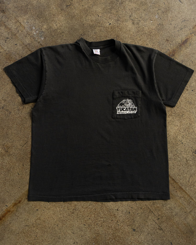 Single Stitched "Yucatan" Pocket Tee - 1990s FRONT PHOTO