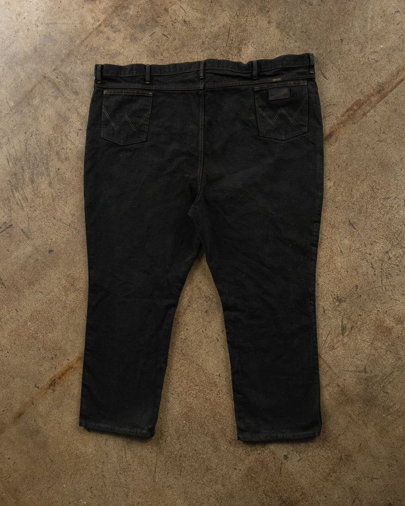 Wrangler Oversized Black Jeans - 1990s - back
