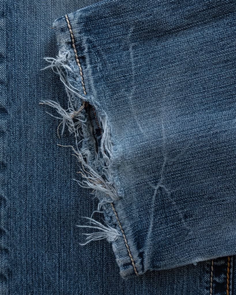 Rock Revival Distressed Bootcut Jeans - Early 2000s - detail