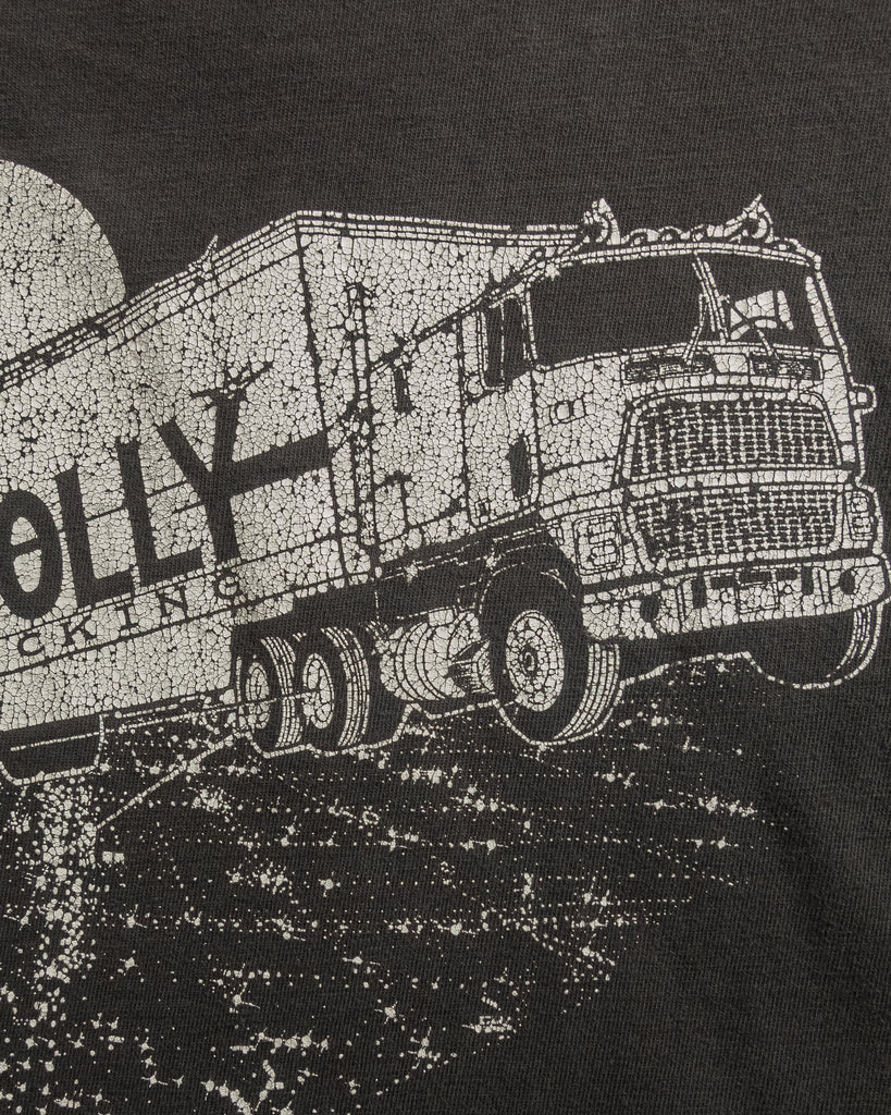 Hanes Beefy "Scolly Trucking Inc" Tee - 1990s DETAIL PHOTO