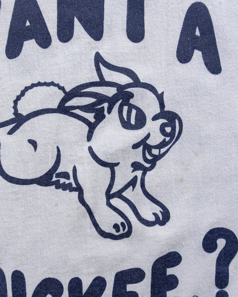 Single Stitched "Want A Quickee" Tee - 1990s DETAIL PHOTO