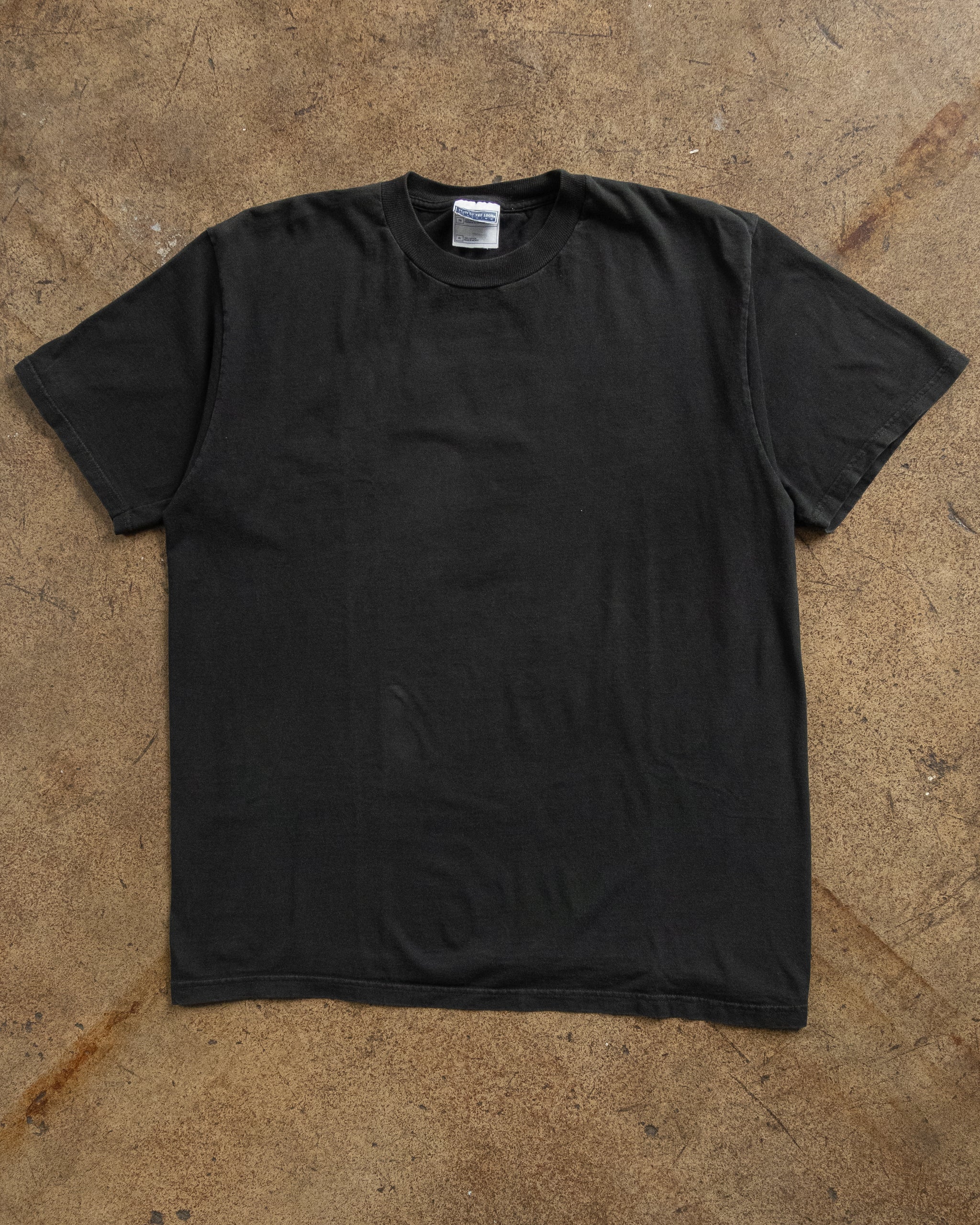 Faded Black Blank Tee - 1990s – UNSOUND RAGS