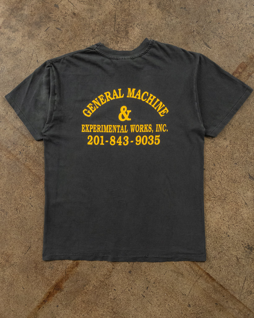 Single Stitched "General Machine & Experimental Works..." Removed Pocket Tee - 1990s - detail