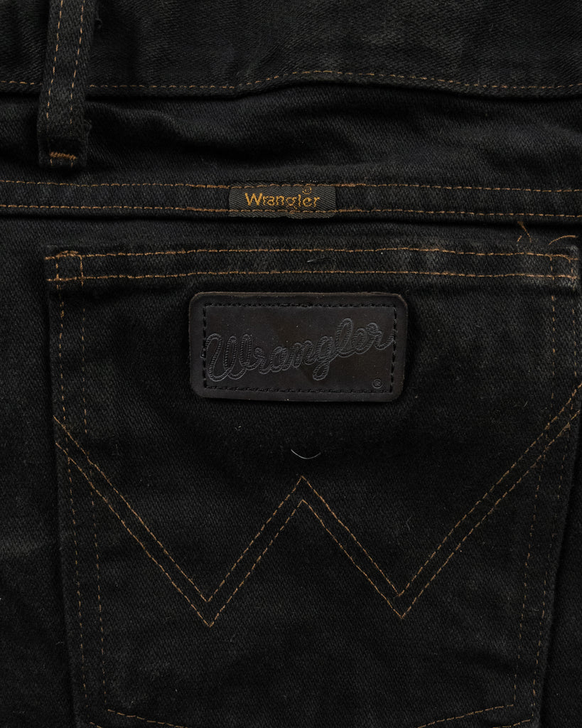 Wrangler Oversized Black Jeans - 1990s - detail