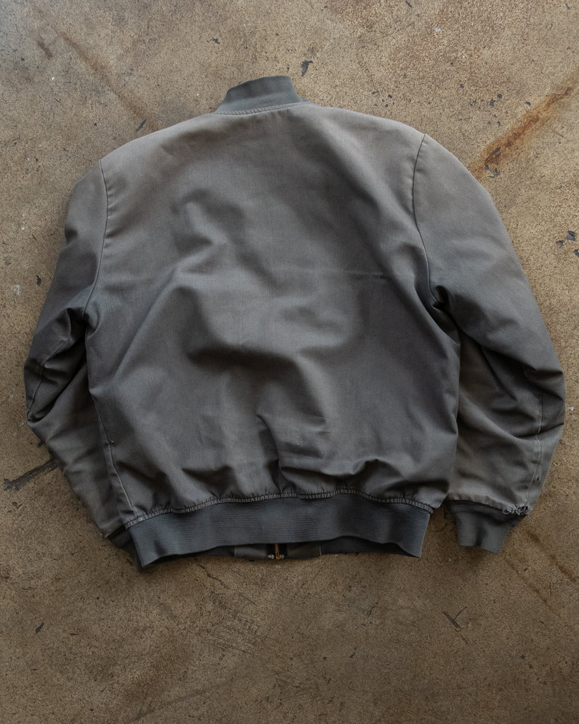 Sun Faded "Ryder" Distressed Work Jacket - 1990s BACK PHOTO
