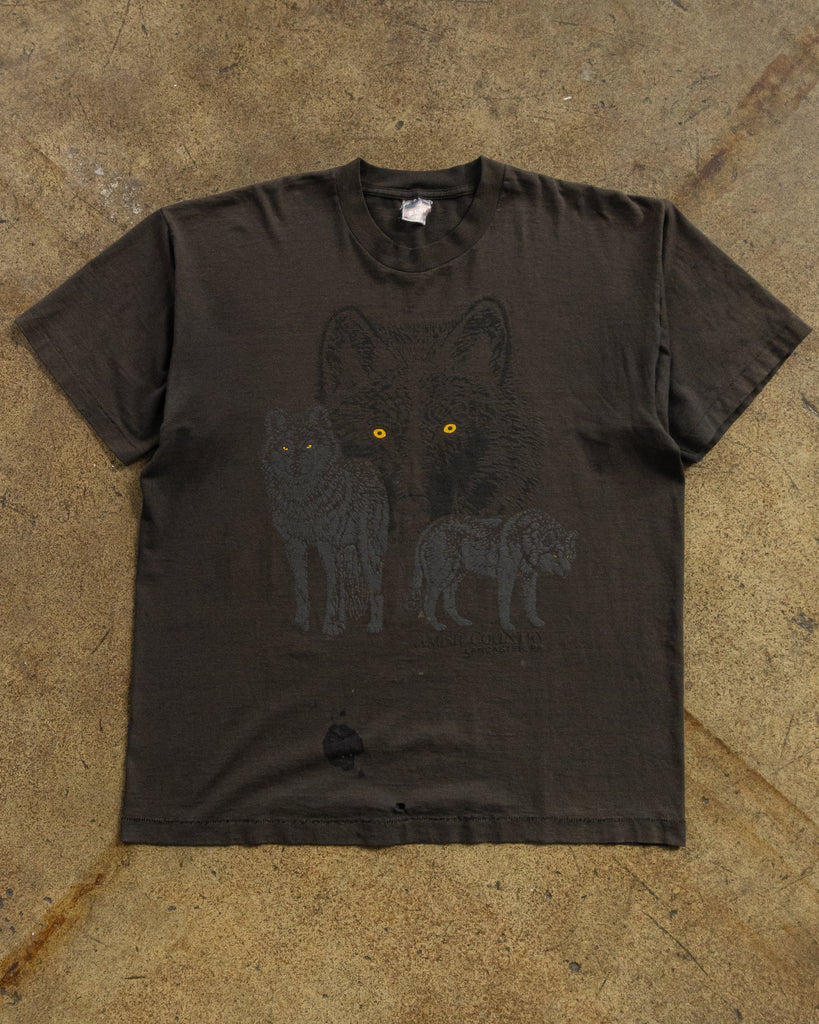 Single Stitched "Amish Country" Wildlife Tee - 1990s FRONT PHOTO