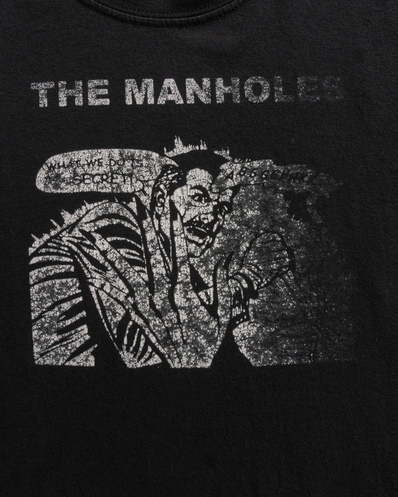 Single Stitched "The Manholes" Tee - 1990s DETAIL PHOTO