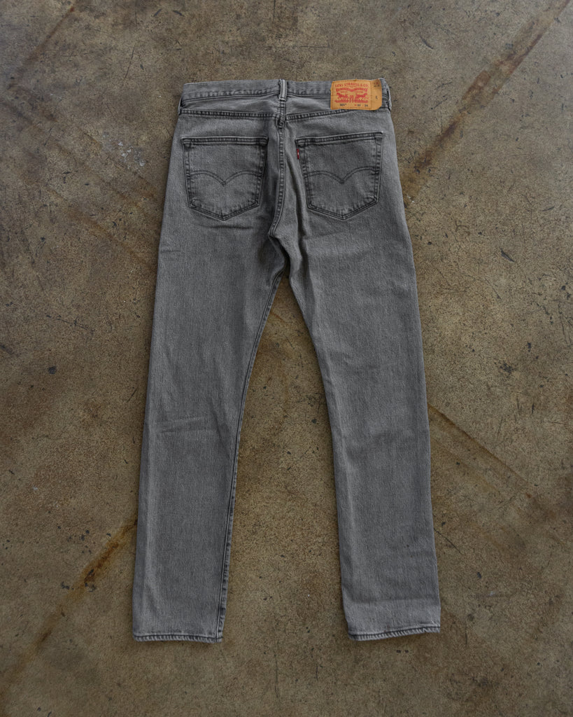 Levi's 501 Grey Jeans - 1990s BACK PHOTO