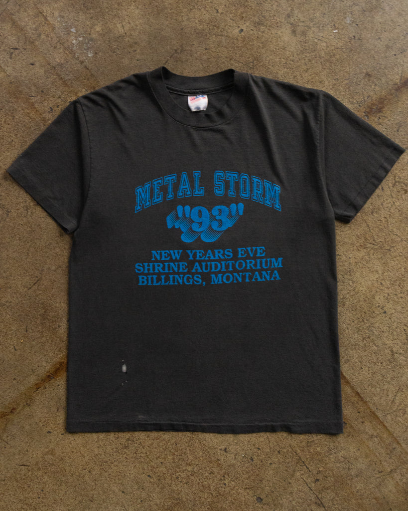 Single Stitched "Metal Storm 93" Tee - 1990s FRONT PHOTO
