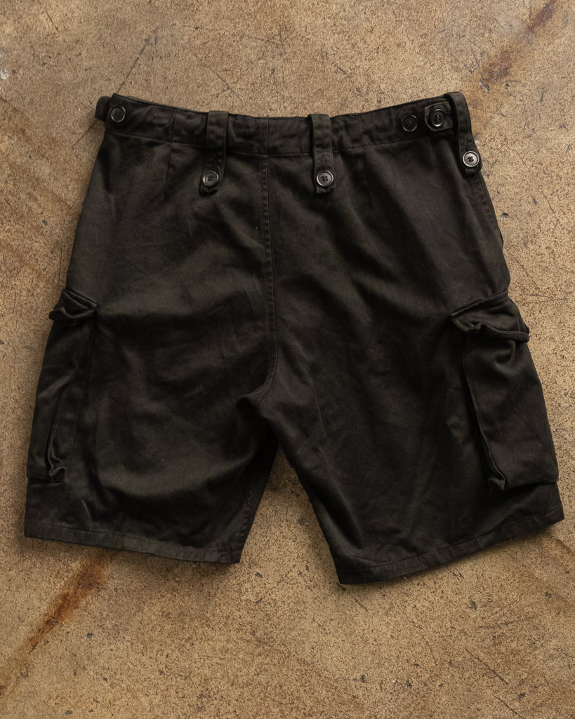 Over-Dyed Military Cargo Shorts - 1990s BACK PHOTO