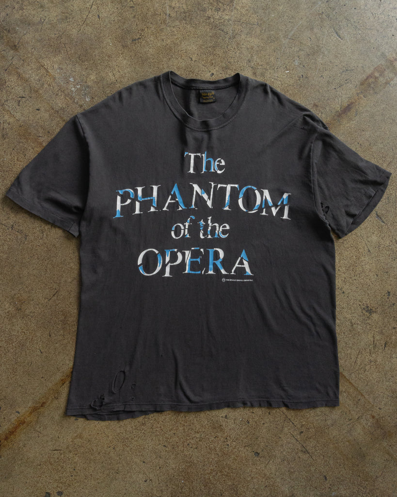 Single Stitched "The Phantom of the Opera" Distressed Tee - 1990s FRONT PHOTO