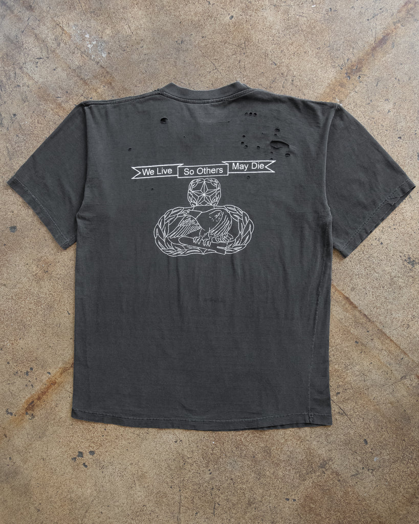 Single Stitched "Ammo Makes the Mission!" Tee - 1990s BACK PHOTO