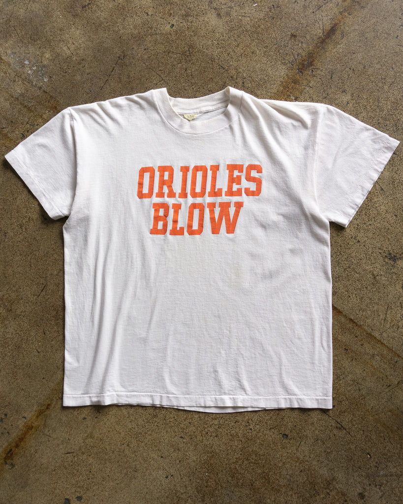 Single Stitched "Orioles Blow" Tee - 1980s FRONT PHOTO