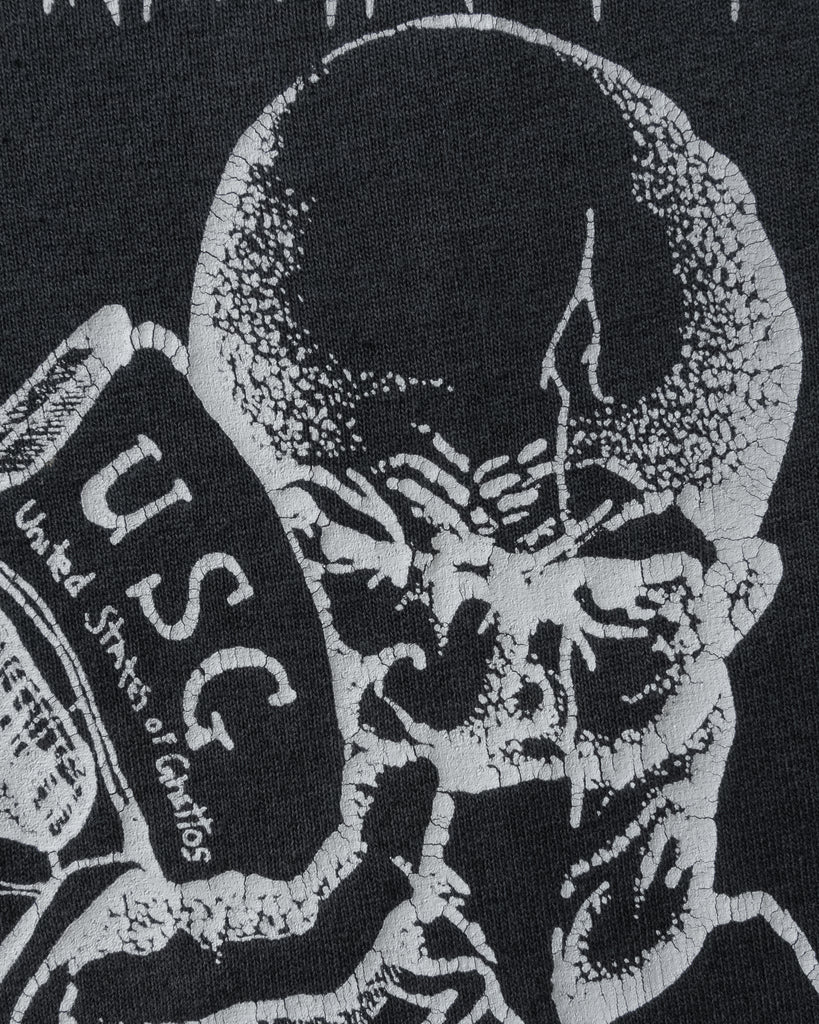 Single Stitched "Black Panthers" Tee - 1990s - detail