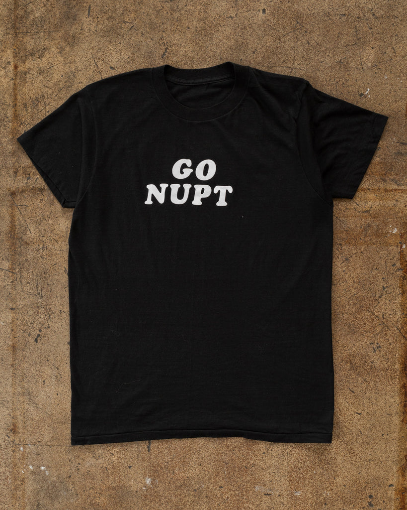 Single Stitched "Go Nupt" Tee - 1980s FRONT PHOTO